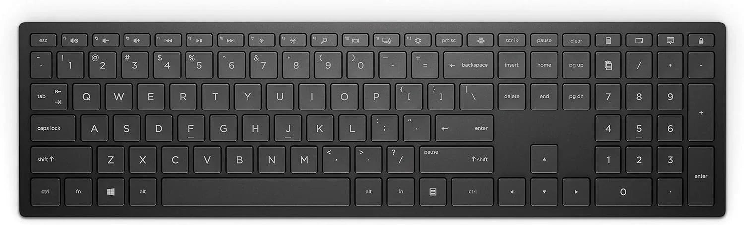 HP Wireless Keyboard Pavilion 600 Black - Gomix Brands Outlet